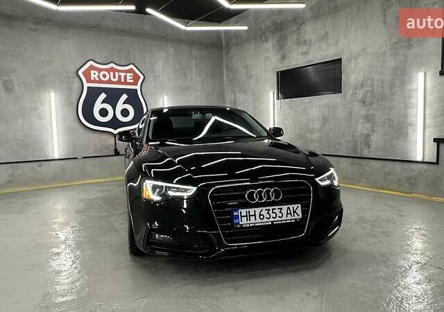 Черный Ауди А5, объемом двигателя 2 л и пробегом 158 тыс. км за 13000 $, фото 1 на Automoto.ua