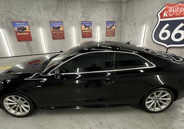 Черный Ауди А5, объемом двигателя 2 л и пробегом 158 тыс. км за 13000 $, фото 4 на Automoto.ua