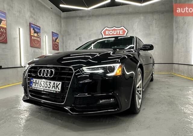 Черный Ауди А5, объемом двигателя 2 л и пробегом 158 тыс. км за 13000 $, фото 2 на Automoto.ua