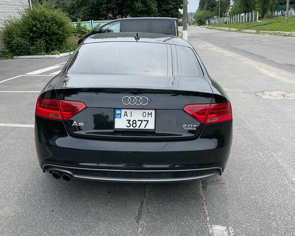 Черный Ауди А5, объемом двигателя 1.98 л и пробегом 134 тыс. км за 15000 $, фото 2 на Automoto.ua