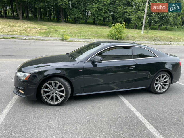 Черный Ауди А5, объемом двигателя 1.98 л и пробегом 134 тыс. км за 15000 $, фото 1 на Automoto.ua