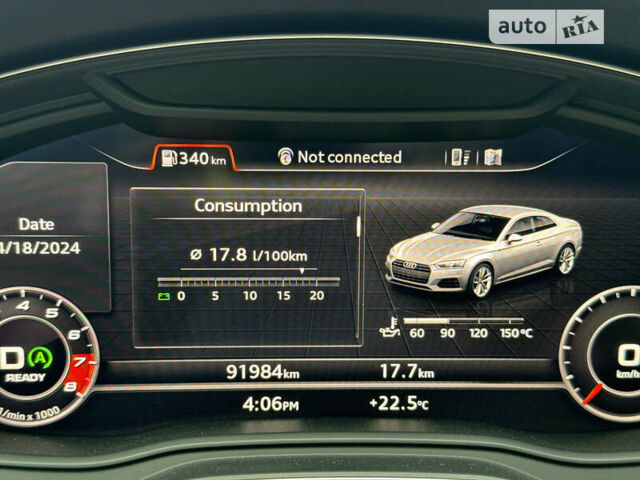 Чорний Ауді A5, об'ємом двигуна 2 л та пробігом 90 тис. км за 30000 $, фото 17 на Automoto.ua