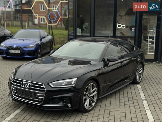 Черный Ауди А5, объемом двигателя 1.98 л и пробегом 168 тыс. км за 27900 $, фото 1 на Automoto.ua