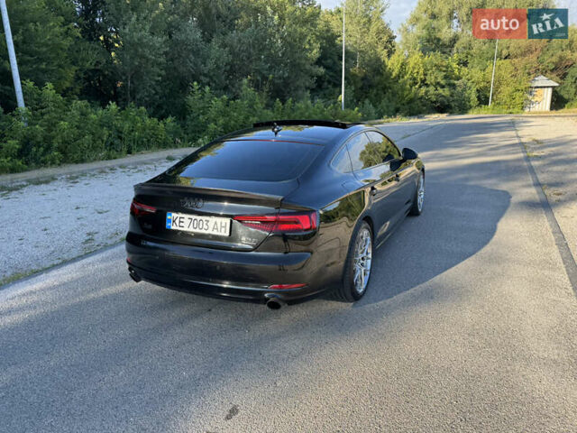 Ауди А5 2017 в Днепре (Днепропетровске) на Automoto.ua Черный Ауди А5, объемом двигателя 2 л и пробегом 125 тыс. км за 27999 $, фото 6 на Automoto.ua
