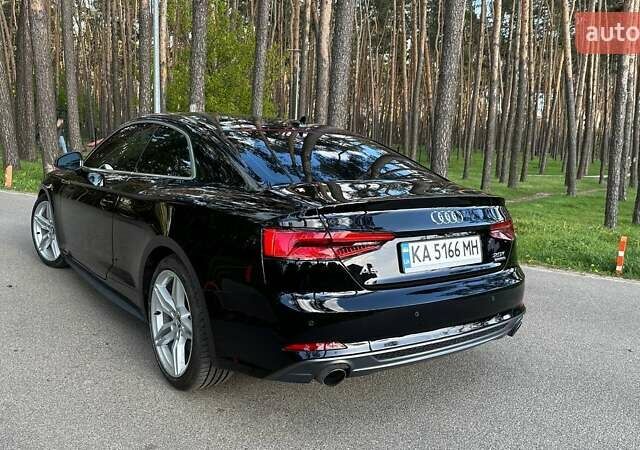 Ауди А5 2017 в Киеве на Automoto.ua Черный Ауди А5, объемом двигателя 1.98 л и пробегом 117 тыс. км за 21000 $, фото 1 на Automoto.ua