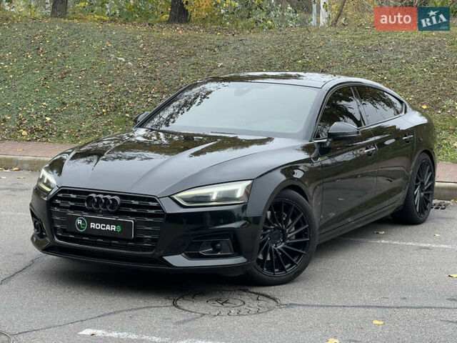 Черный Ауди А5, объемом двигателя 1.98 л и пробегом 240 тыс. км за 23000 $, фото 7 на Automoto.ua