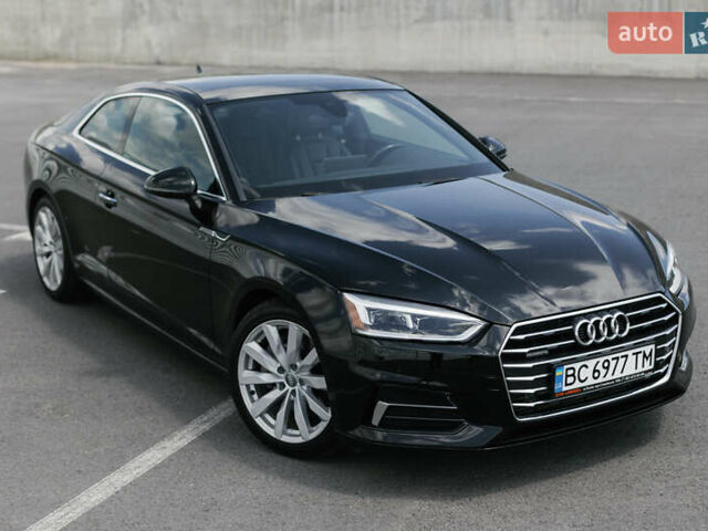 Черный Ауди А5, объемом двигателя 1.98 л и пробегом 87 тыс. км за 22900 $, фото 1 на Automoto.ua