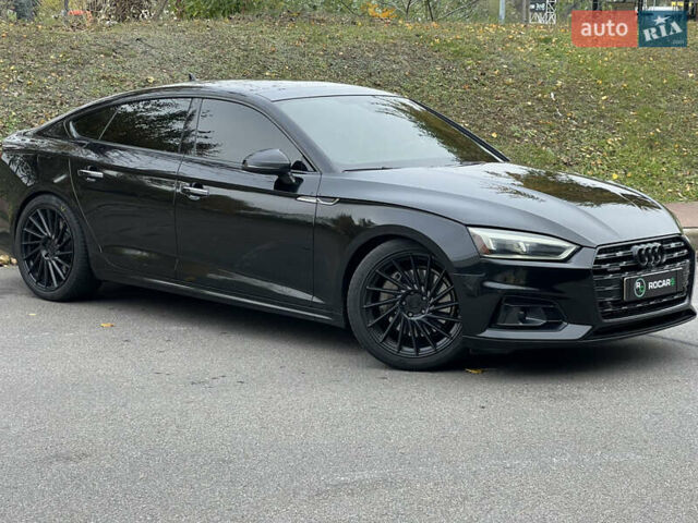 Черный Ауди А5, объемом двигателя 1.98 л и пробегом 240 тыс. км за 23000 $, фото 2 на Automoto.ua