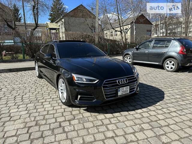 Чорний Ауді A5, об'ємом двигуна 2 л та пробігом 73 тис. км за 28900 $, фото 4 на Automoto.ua