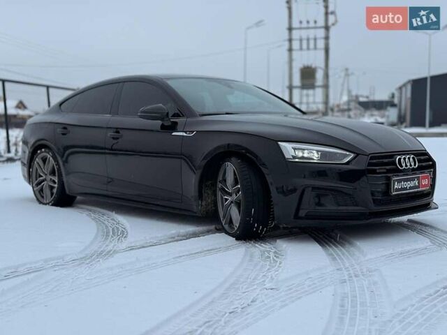Чорний Ауді A5, об'ємом двигуна 2 л та пробігом 80 тис. км за 25890 $, фото 2 на Automoto.ua