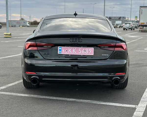 Черный Ауди А5, объемом двигателя 2 л и пробегом 170 тыс. км за 24000 $, фото 6 на Automoto.ua