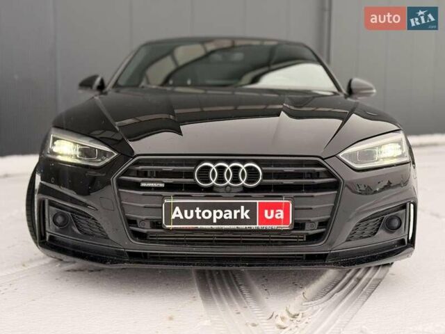 Чорний Ауді A5, об'ємом двигуна 2 л та пробігом 80 тис. км за 25890 $, фото 1 на Automoto.ua