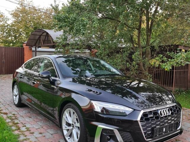 Черный Ауди А5, объемом двигателя 2 л и пробегом 55 тыс. км за 11000 $, фото 1 на Automoto.ua