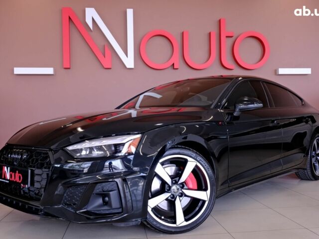 Черный Ауди А5, объемом двигателя 2 л и пробегом 48 тыс. км за 29900 $, фото 1 на Automoto.ua