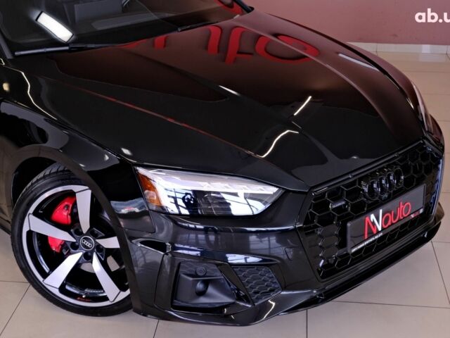 Черный Ауди А5, объемом двигателя 2 л и пробегом 48 тыс. км за 29900 $, фото 2 на Automoto.ua