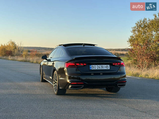 Ауди А5 2020 в Тернополе на Automoto.ua Черный Ауди А5, объемом двигателя 1.98 л и пробегом 53 тыс. км за 29555 $, фото 10 на Automoto.ua
