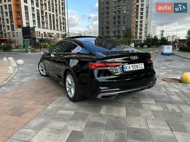 Ауді A5 2020 у Києві на Automoto.ua Чорний Ауді A5, об'ємом двигуна 1.98 л та пробігом 84 тис. км за 28300 $, фото 45 на Automoto.ua