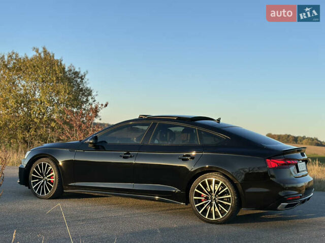 Ауди А5 2020 в Тернополе на Automoto.ua Черный Ауди А5, объемом двигателя 1.98 л и пробегом 53 тыс. км за 29555 $, фото 7 на Automoto.ua