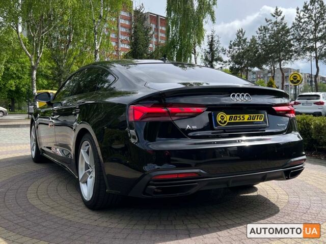 Черный Ауди А5, объемом двигателя 2 л и пробегом 41 тыс. км за 39800 $, фото 4 на Automoto.ua