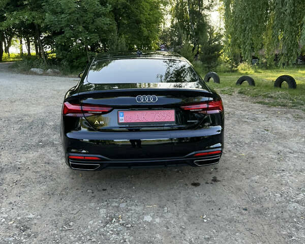 Чорний Ауді A5, об'ємом двигуна 2 л та пробігом 28 тис. км за 39000 $, фото 5 на Automoto.ua