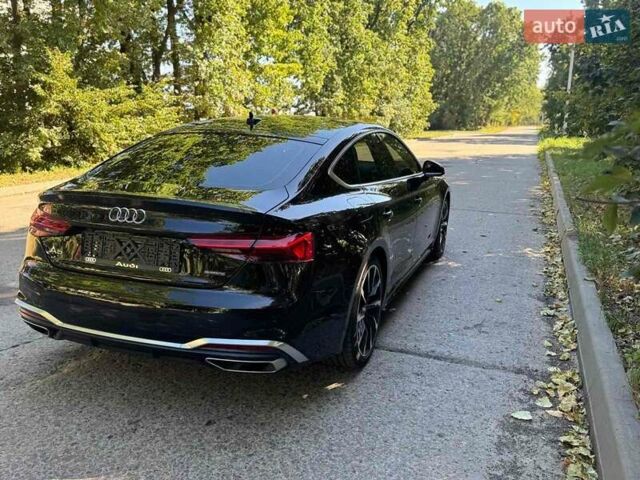 Черный Ауди А5, объемом двигателя 2 л и пробегом 83 тыс. км за 31700 $, фото 5 на Automoto.ua