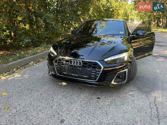 Черный Ауди А5, объемом двигателя 2 л и пробегом 83 тыс. км за 31700 $, фото 1 на Automoto.ua