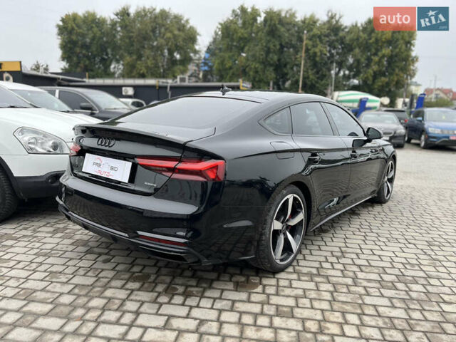 Чорний Ауді A5, об'ємом двигуна 2 л та пробігом 40 тис. км за 32300 $, фото 4 на Automoto.ua