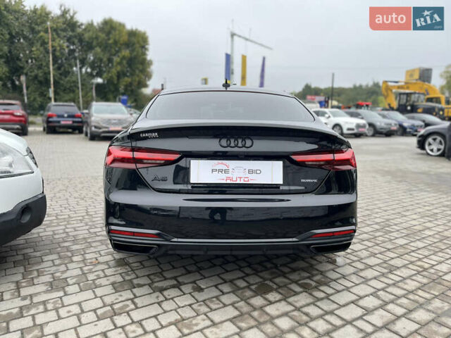 Чорний Ауді A5, об'ємом двигуна 2 л та пробігом 40 тис. км за 32300 $, фото 5 на Automoto.ua