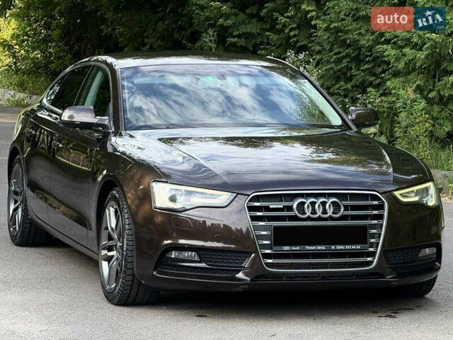 Коричневый Ауди А5, объемом двигателя 2 л и пробегом 218 тыс. км за 11950 $, фото 1 на Automoto.ua
