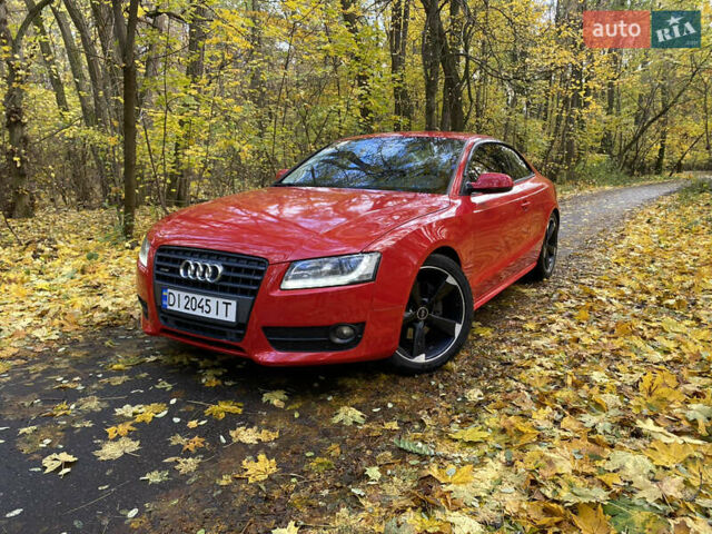 Ауді A5 2010 у Києві на Automoto.ua Червоний Ауді A5, об'ємом двигуна 1.98 л та пробігом 183 тис. км за 8800 $, фото 4 на Automoto.ua