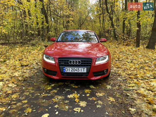 Ауді A5 2010 у Києві на Automoto.ua Червоний Ауді A5, об'ємом двигуна 1.98 л та пробігом 183 тис. км за 8800 $, фото 2 на Automoto.ua