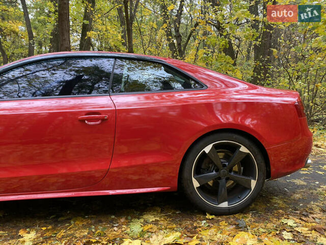 Ауді A5 2010 у Києві на Automoto.ua Червоний Ауді A5, об'ємом двигуна 1.98 л та пробігом 183 тис. км за 8800 $, фото 8 на Automoto.ua