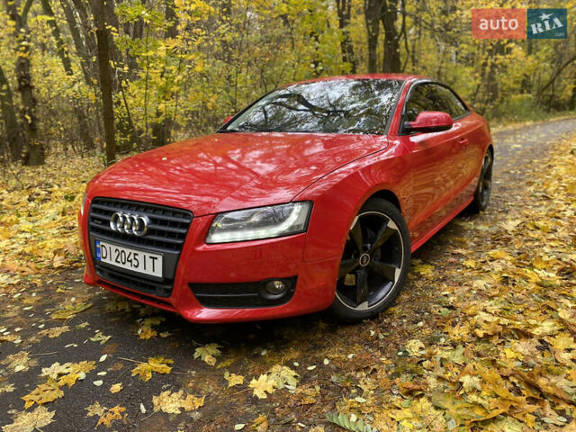Ауді A5 2010 у Києві на Automoto.ua Червоний Ауді A5, об'ємом двигуна 1.98 л та пробігом 183 тис. км за 8800 $, фото 9 на Automoto.ua