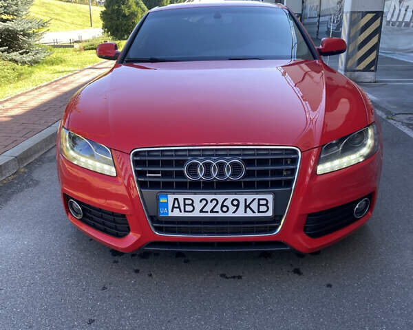 Красный Ауди А5, объемом двигателя 1.98 л и пробегом 235 тыс. км за 12500 $, фото 2 на Automoto.ua