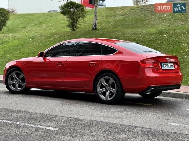 Красный Ауди А5, объемом двигателя 1.8 л и пробегом 143 тыс. км за 13400 $, фото 15 на Automoto.ua