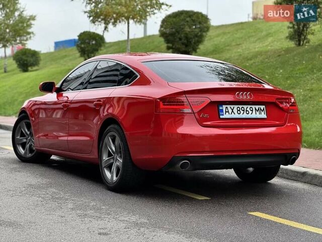 Красный Ауди А5, объемом двигателя 1.8 л и пробегом 143 тыс. км за 13400 $, фото 1 на Automoto.ua