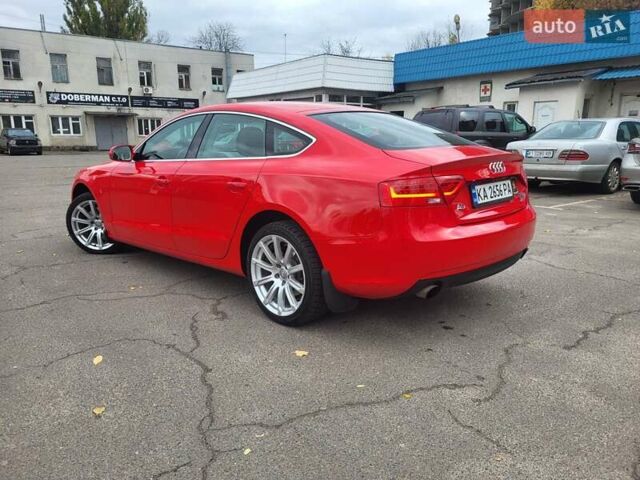 Красный Ауди А5, объемом двигателя 2 л и пробегом 154 тыс. км за 12200 $, фото 8 на Automoto.ua