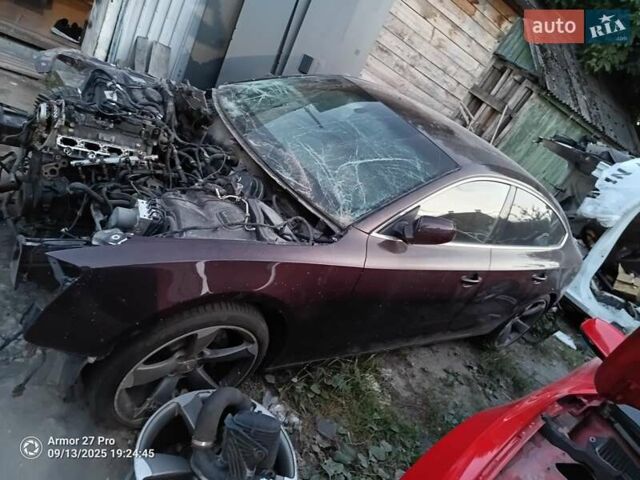 Красный Ауди А5, объемом двигателя 2 л и пробегом 220 тыс. км за 5600 $, фото 5 на Automoto.ua