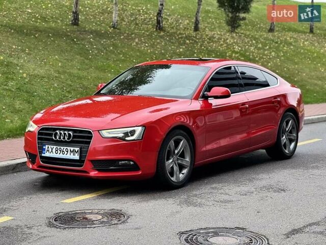 Красный Ауди А5, объемом двигателя 1.8 л и пробегом 143 тыс. км за 13400 $, фото 7 на Automoto.ua