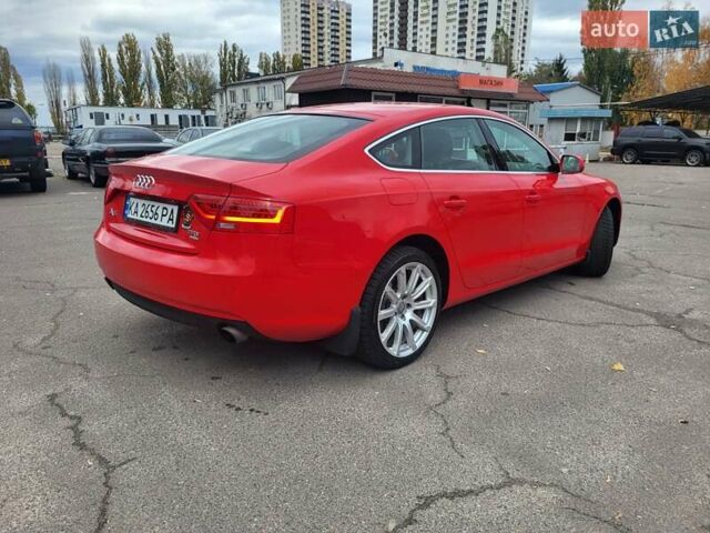 Красный Ауди А5, объемом двигателя 2 л и пробегом 154 тыс. км за 12200 $, фото 1 на Automoto.ua