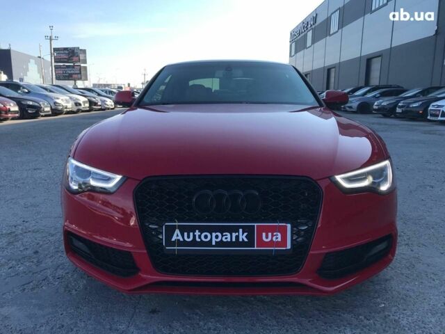 Ауди А5 2015 в Львове на Automoto.ua Красный Ауди А5, объемом двигателя 2 л и пробегом 139 тыс. км за 16690 $, фото 1 на Automoto.ua