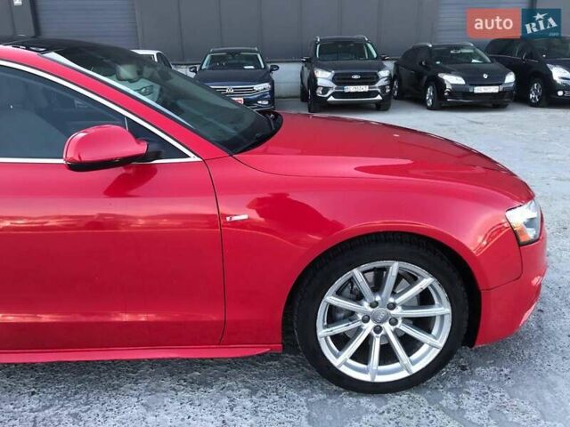 Красный Ауди А5, объемом двигателя 2 л и пробегом 139 тыс. км за 16690 $, фото 4 на Automoto.ua