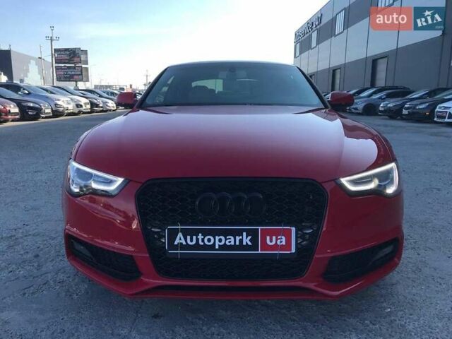 Красный Ауди А5, объемом двигателя 2 л и пробегом 139 тыс. км за 16690 $, фото 1 на Automoto.ua