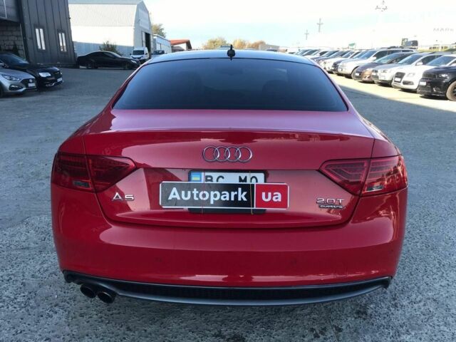 Ауди А5 2015 в Львове на Automoto.ua Красный Ауди А5, объемом двигателя 2 л и пробегом 139 тыс. км за 16690 $, фото 6 на Automoto.ua