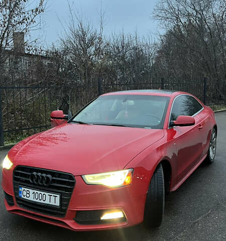 Красный Ауди А5, объемом двигателя 2 л и пробегом 78 тыс. км за 15000 $, фото 1 на Automoto.ua