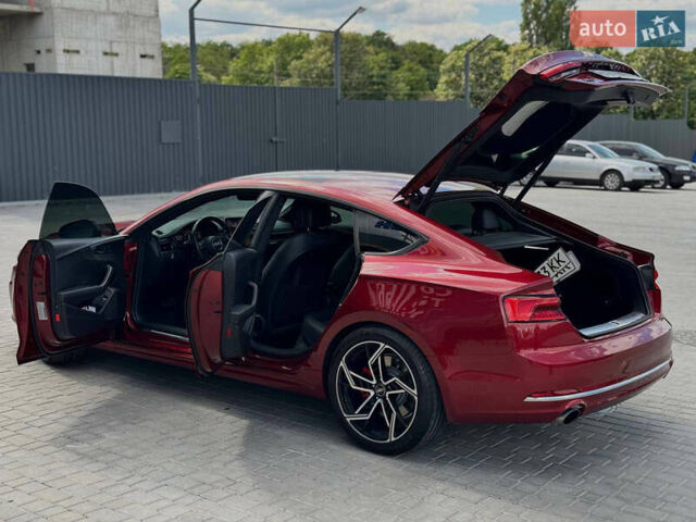 Красный Ауди А5, объемом двигателя 1.98 л и пробегом 120 тыс. км за 25700 $, фото 7 на Automoto.ua