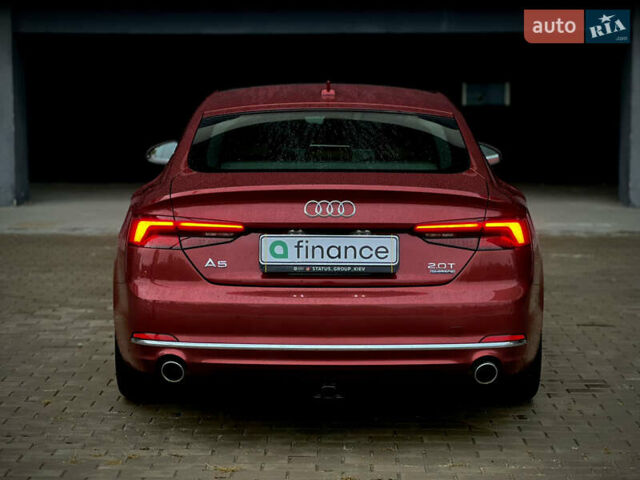 Красный Ауди А5, объемом двигателя 2 л и пробегом 41 тыс. км за 26999 $, фото 18 на Automoto.ua