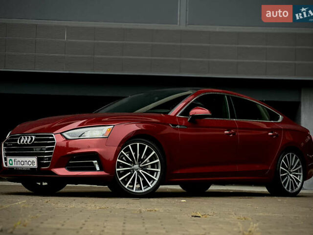 Красный Ауди А5, объемом двигателя 2 л и пробегом 41 тыс. км за 26999 $, фото 1 на Automoto.ua