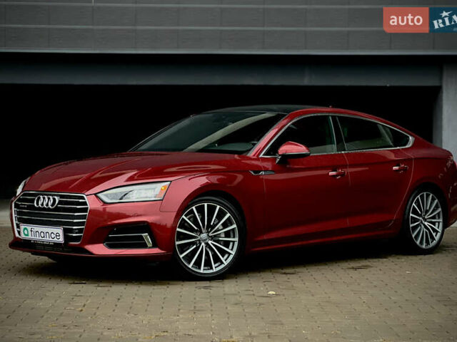 Красный Ауди А5, объемом двигателя 2 л и пробегом 41 тыс. км за 26999 $, фото 2 на Automoto.ua