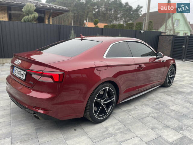 Красный Ауди А5, объемом двигателя 1.98 л и пробегом 80 тыс. км за 21900 $, фото 5 на Automoto.ua